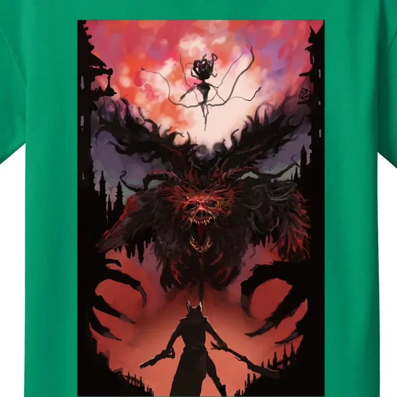 Bloodborne Poster Fan Art Kids T-Shirt