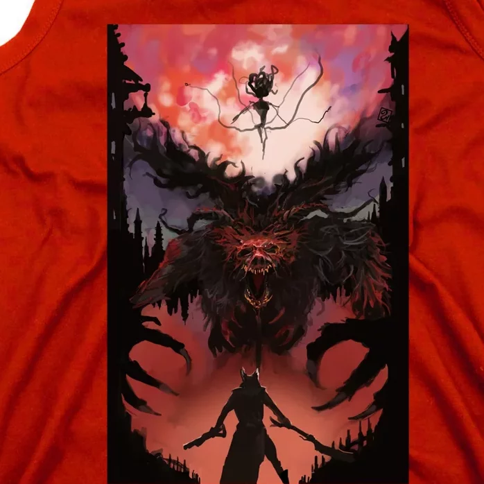 Bloodborne Poster Fan Art Tank Top