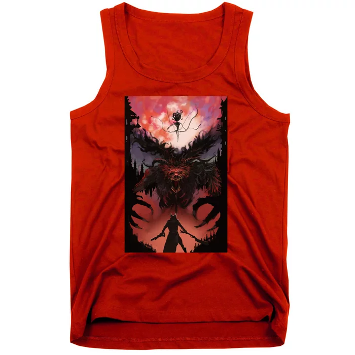 Bloodborne Poster Fan Art Tank Top