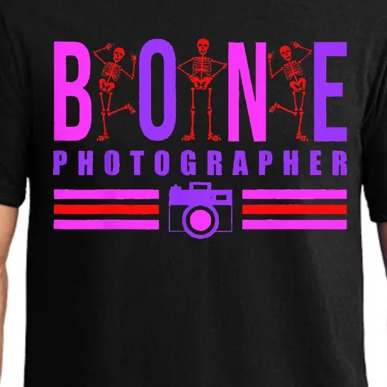 Bone Photographer Funny Skeleton XRay Tech Radiology Gift Pajama Set