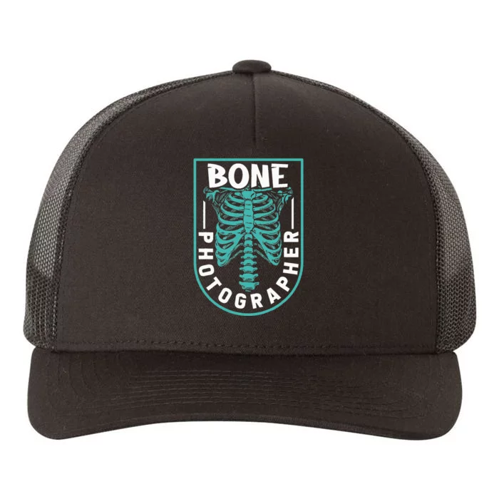 Bone Photographer Funny Radiology Technician XRay Yupoong Adult 5-Panel Trucker Hat