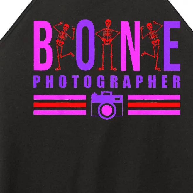 Bone Photographer Funny Skeleton XRay Tech Radiology Gift Women’s Perfect Tri Rocker Tank