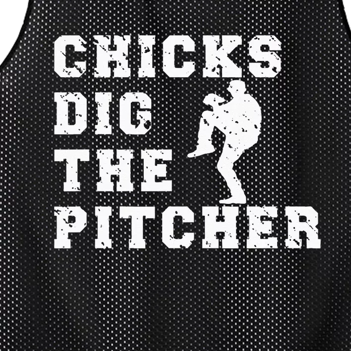 Baseball Pitcher Funny Mesh Reversible Basketball Jersey Tank