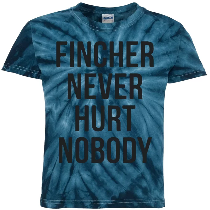 Brad Pitt Fincher Never Hurt Nobody Kids Tie-Dye T-Shirt