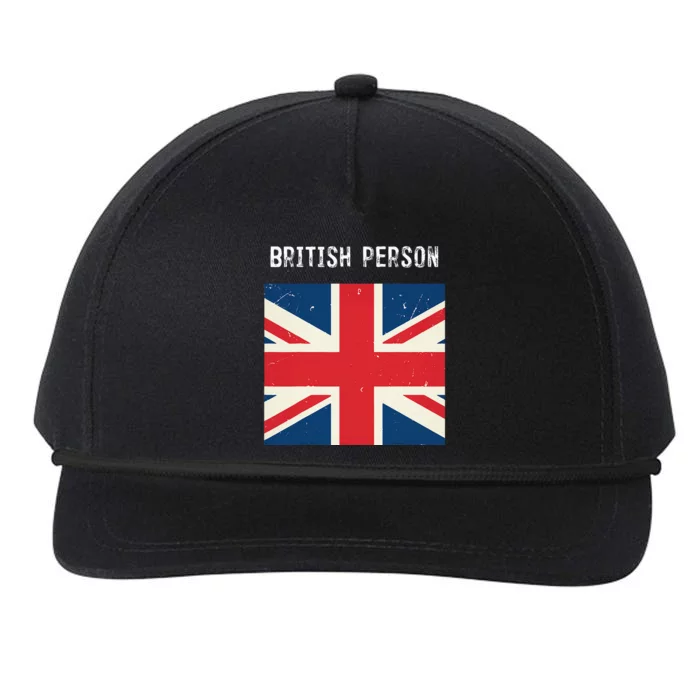 British Person funny Political Snapback Five-Panel Rope Hat