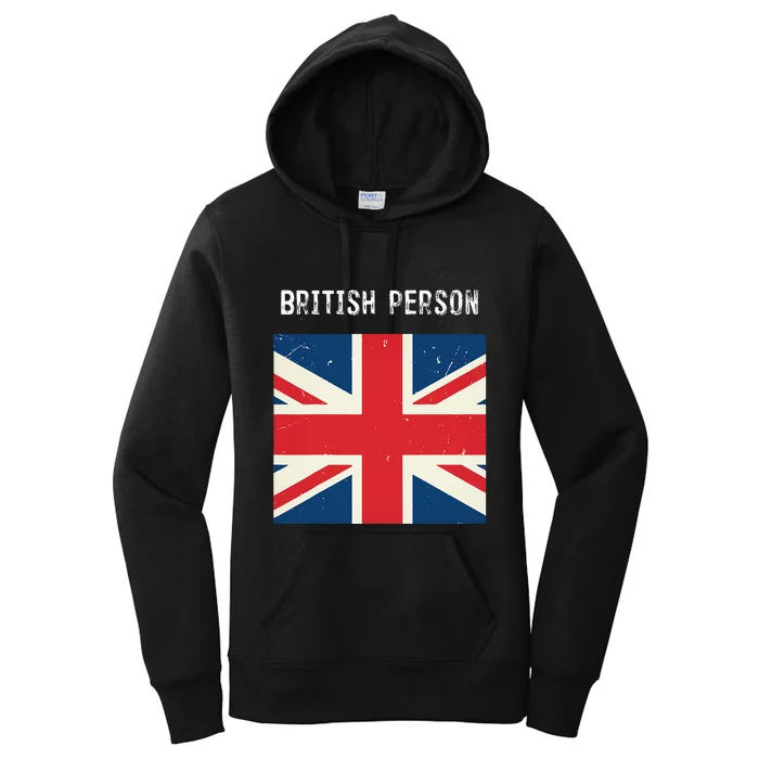 British Person funny Political Women's Pullover Hoodie