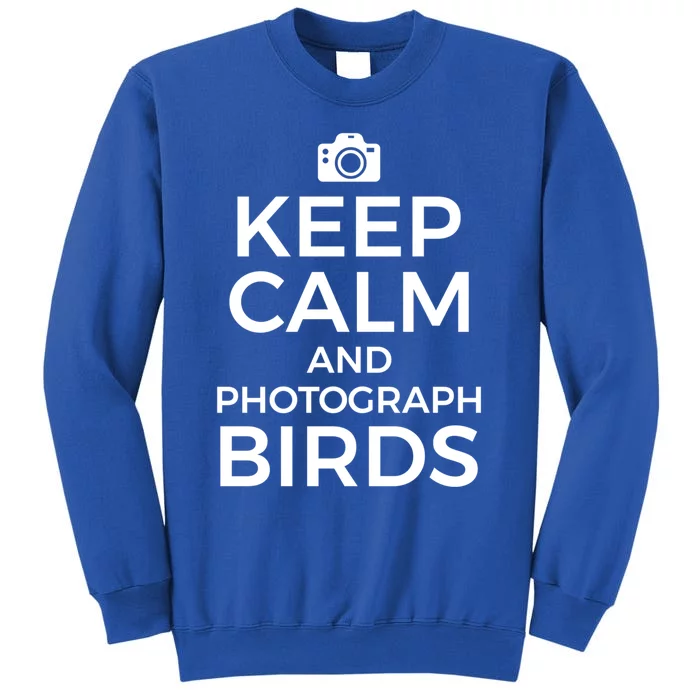 Bird Photographer Funny Funny Gift Wildlife Photography Cool Gift Tall Sweatshirt