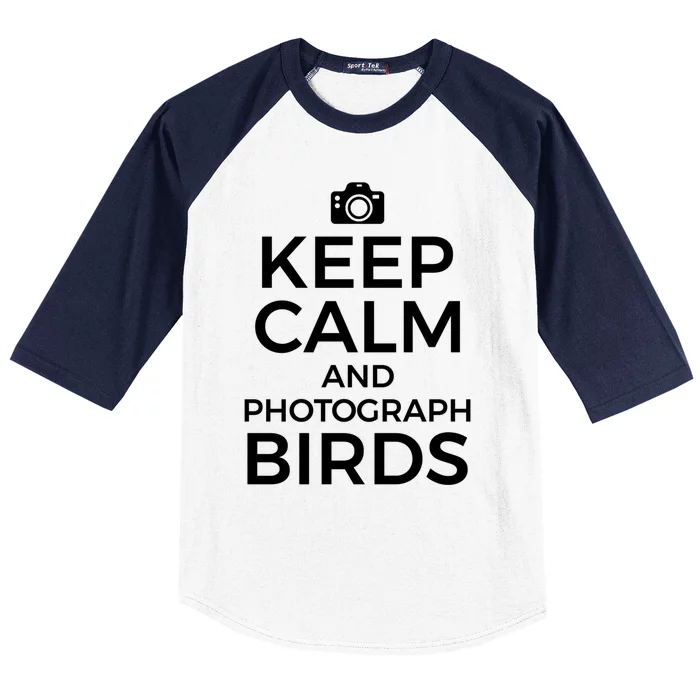 Bird Photographer Funny Funny Gift Wildlife Photography Cool Gift Baseball Sleeve Shirt