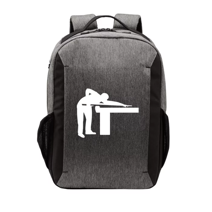 Billiards Player Funny Gift Vector Backpack