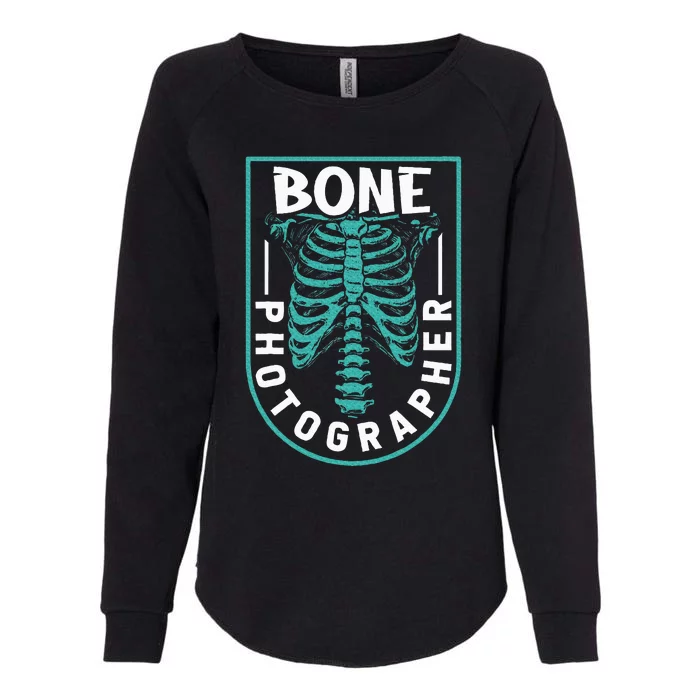 Bone Photographer Funny Radiology Technician Xray Womens California Wash Sweatshirt