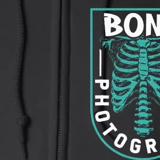 Bone Photographer Funny Radiology Technician Xray Full Zip Hoodie