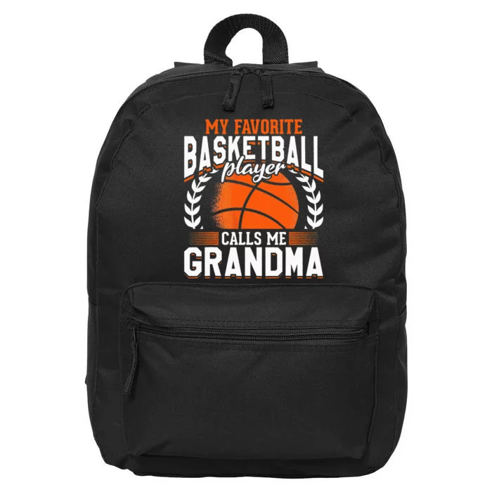 Basketball Player Grandma Mothers Day Basketball 16 in Basic Backpack