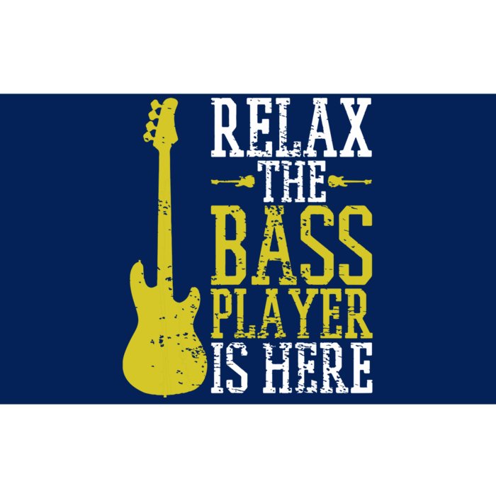 Bass Player Guitar Guitarist Music School Vintage Bumper Sticker