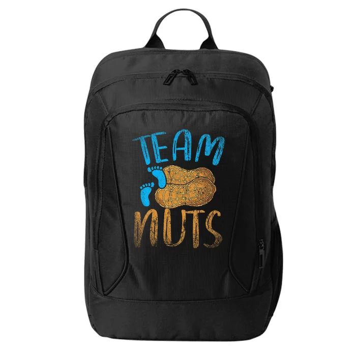 Baby Party Gender Reveal Party Team Nuts Funny Gender Reveal City Backpack