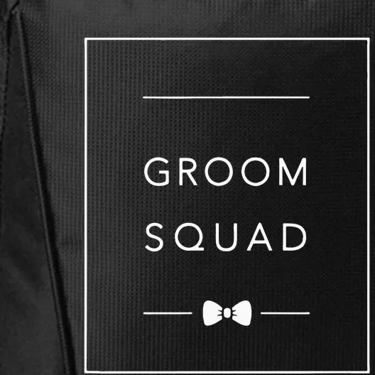 Bachelor Party Groom Squad Matching Groomsmen City Backpack