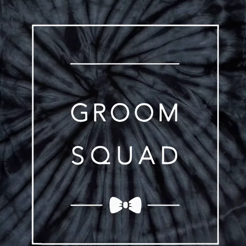 Bachelor Party Groom Squad Matching Groomsmen Tie-Dye T-Shirt