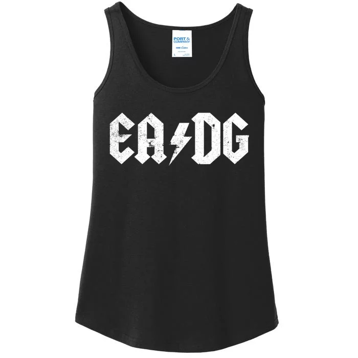 Bass Player Gift E A D G Strings Of The Bass Ladies Essential Tank