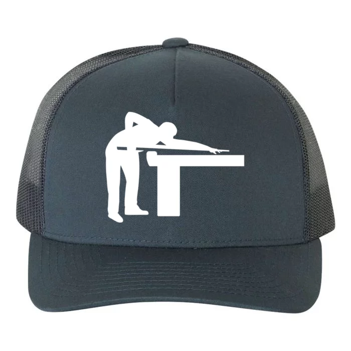 Billiards Player Gift Yupoong Adult 5-Panel Trucker Hat