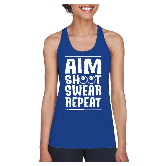 Billiards Pool Gift Women's Racerback Tank