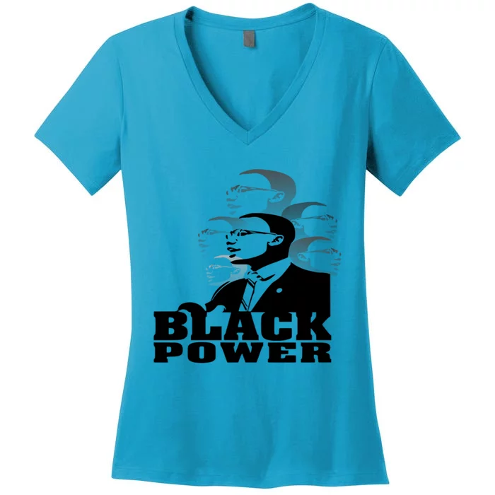 Black Power Great Gift Black Lives Matter Great Gift Black Leaders Great Gift Gr Women's V-Neck T-Shirt