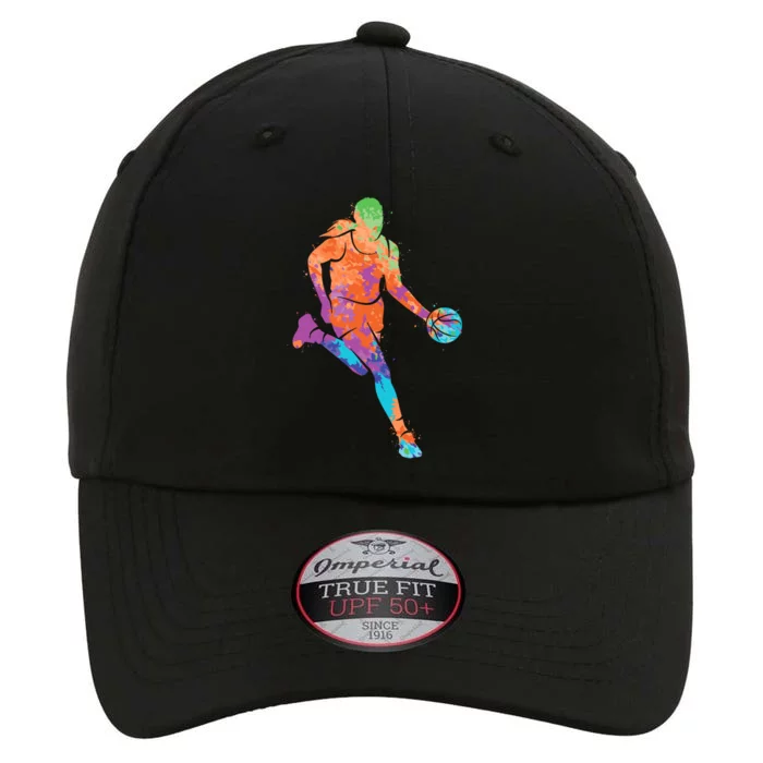 Basketball Player Girl Wo Girl Basketball The Original Performance Cap