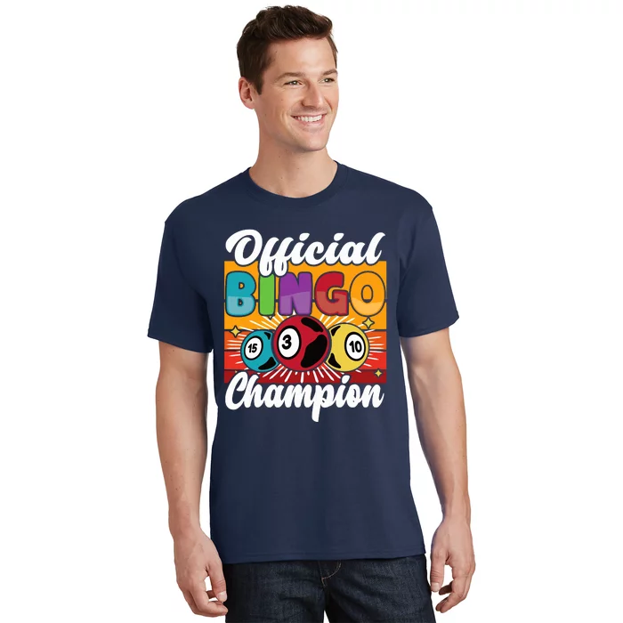 Bingo Player Gambling Bingo Champion T-Shirt