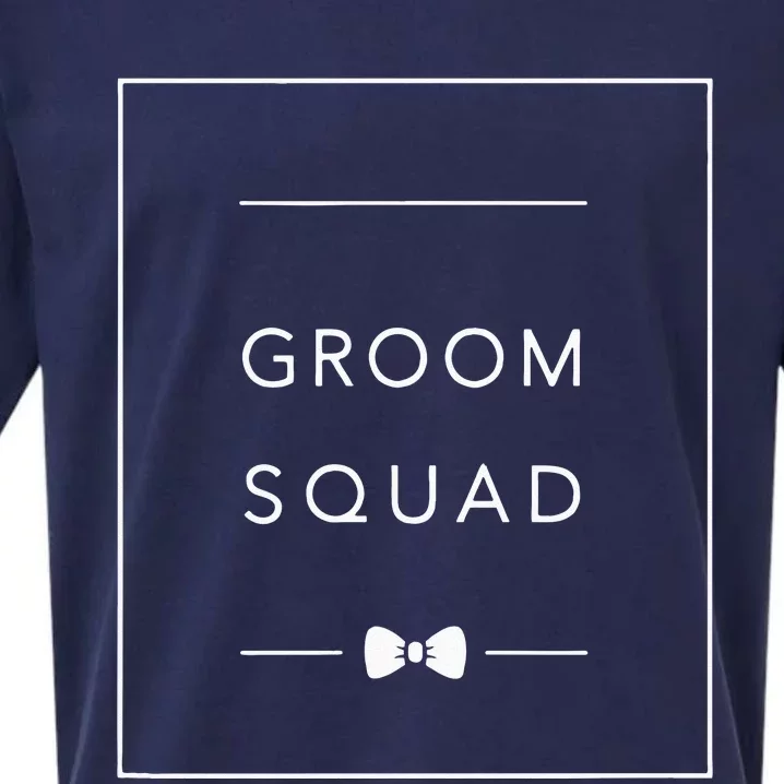 Bachelor Party Groom Squad Matching Groomsmen Sueded Cloud Jersey T-Shirt