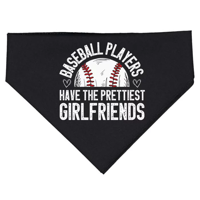 Baseball players have the prettiest girlfriends baseball USA-Made Doggie Bandana