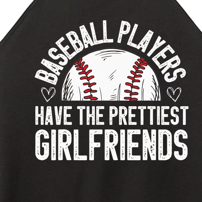 Baseball players have the prettiest girlfriends baseball Women’s Perfect Tri Rocker Tank