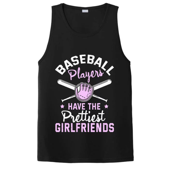 Baseball Players Have The Prettiest Girlfriends Softball Performance Tank