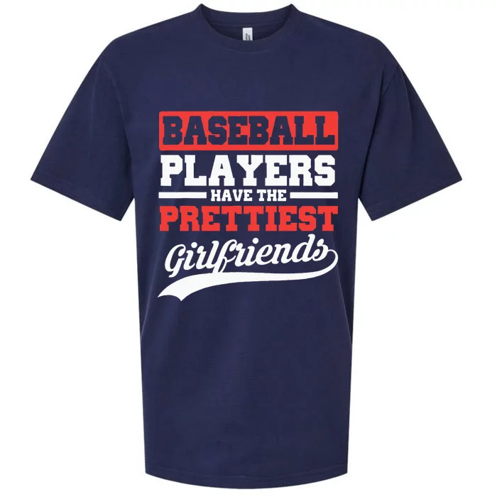 Baseball Players Have The Prettiest Girlfriends Baseball Sueded Cloud Jersey T-Shirt