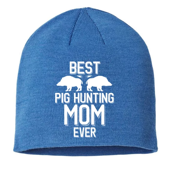 Best Pig Hunting Mom Ever Gift 8 1/2in Sustainable Knit Beanie