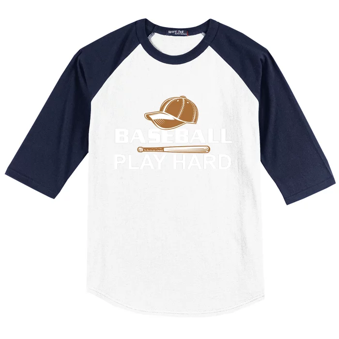 Baseball Play Hard Baseball Sleeve Shirt