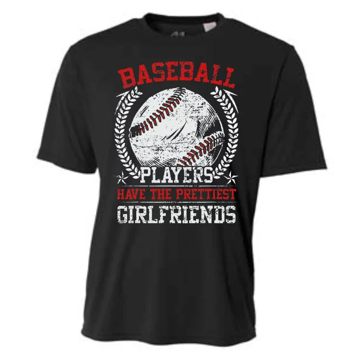 Baseball Players Have The Prettiest Girlfriends Girls Cooling Performance Crew T-Shirt