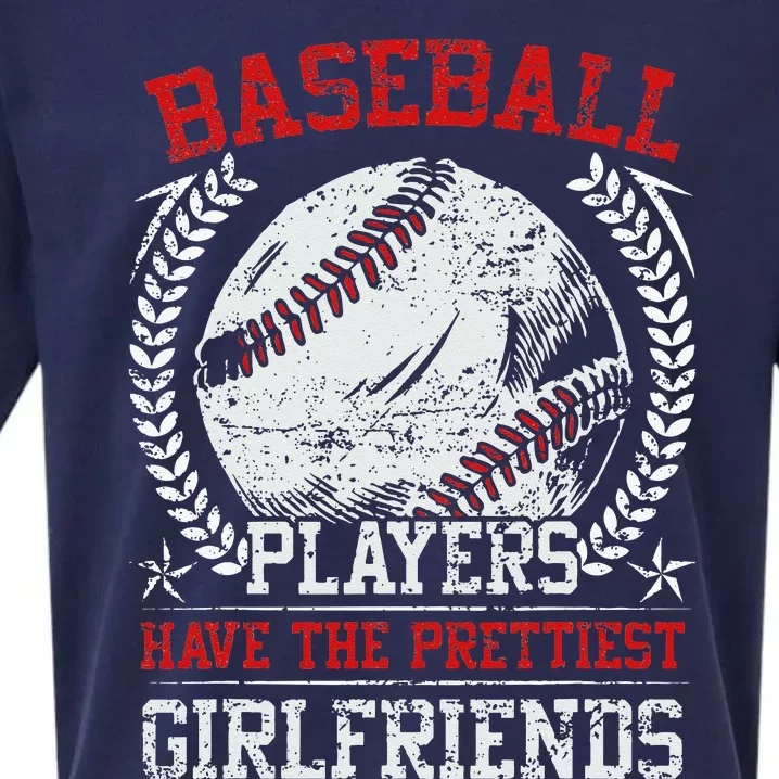 Baseball Players Have The Prettiest Girlfriends Girls Sueded Cloud Jersey T-Shirt