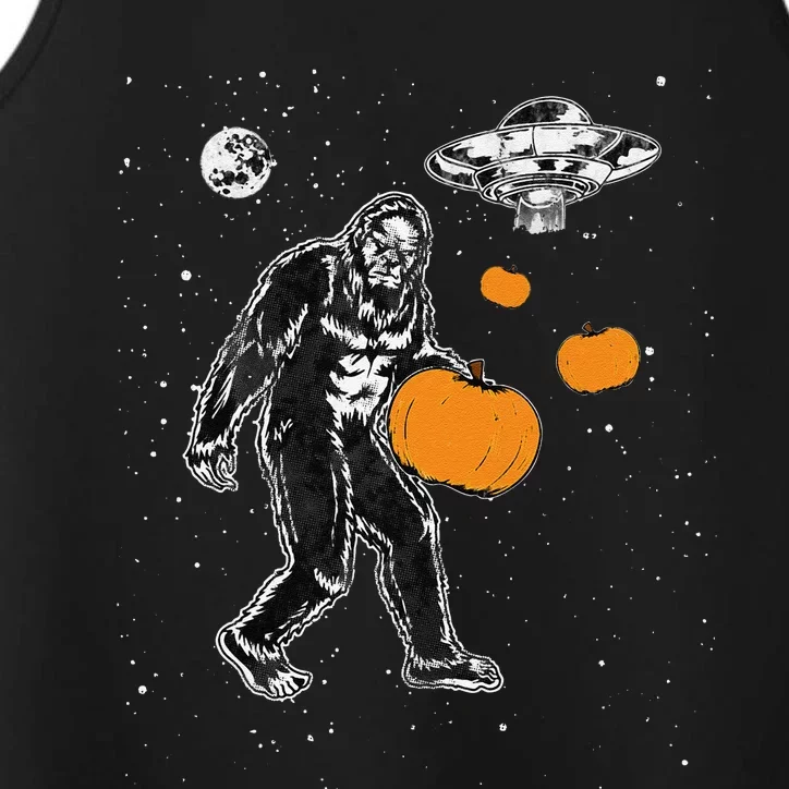 Bigfoot Pumpkin Halloween Performance Tank