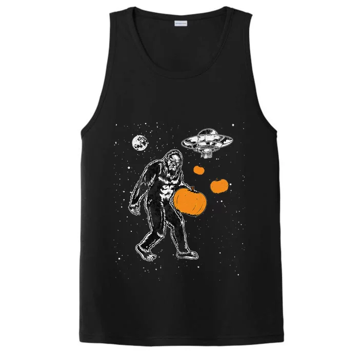 Bigfoot Pumpkin Halloween Performance Tank