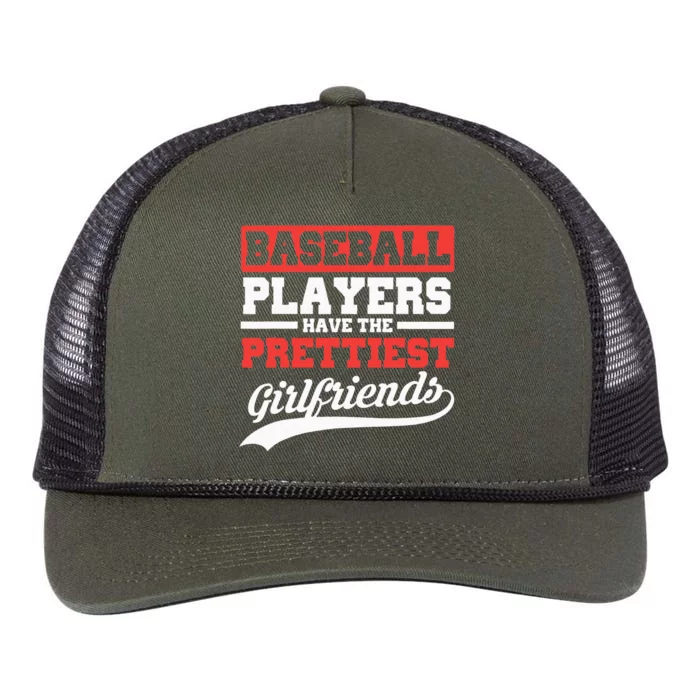 Baseball Players Have The Prettiest Girlfriends Baseball Retro Rope Trucker Hat Cap