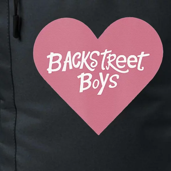 Backstreets – Pink Heart Logo Valentine's Day Black Daily Commute Backpack