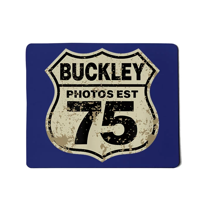 Buckley Photos Highway Sign Mousepad