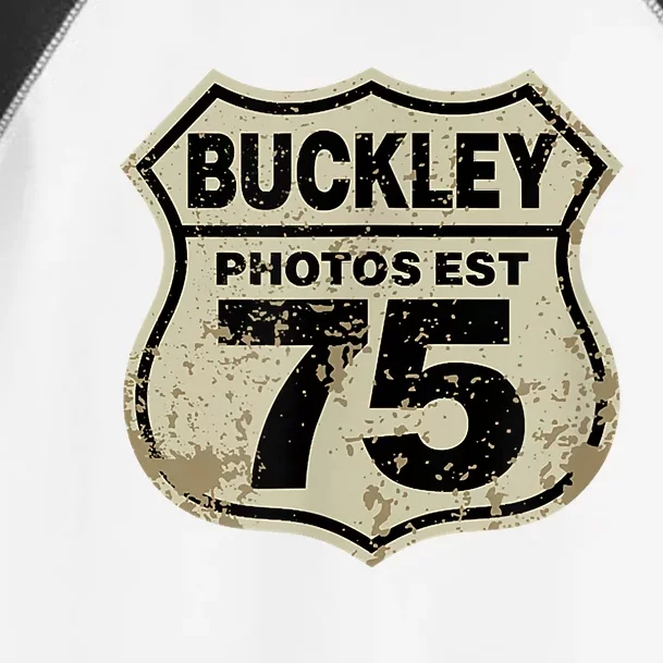 Buckley Photos Highway Sign Toddler Fine Jersey T-Shirt