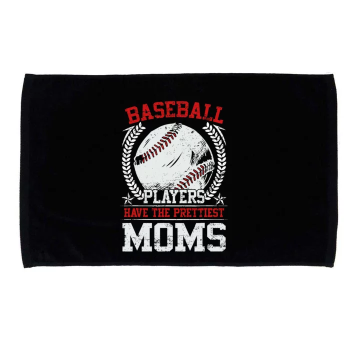 Baseball Players Have The Prettiest Moms Girl Boy Microfiber Hand Towel