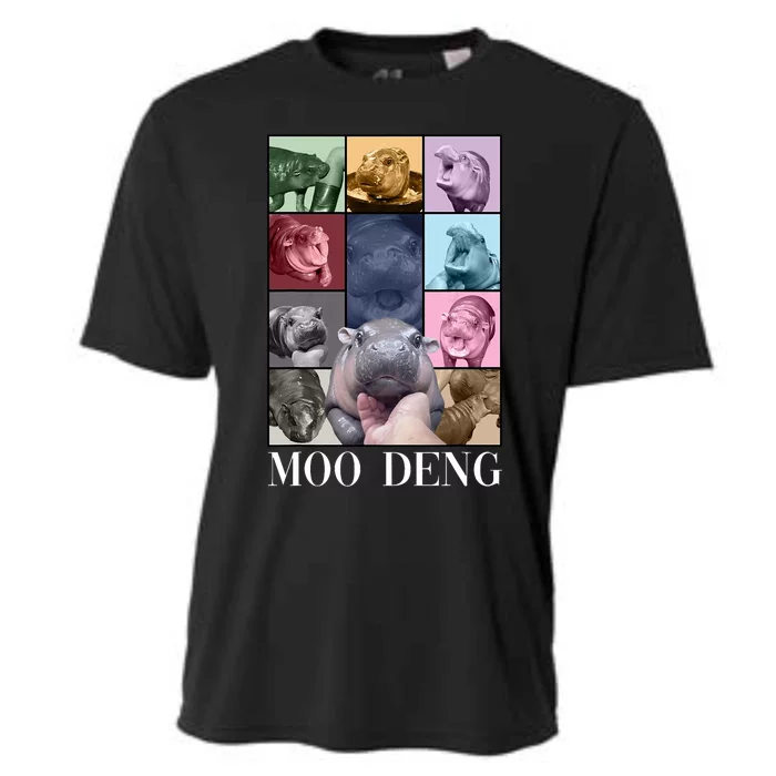 Baby Pygmy Hippo Moo Deng Era Cooling Performance Crew T-Shirt