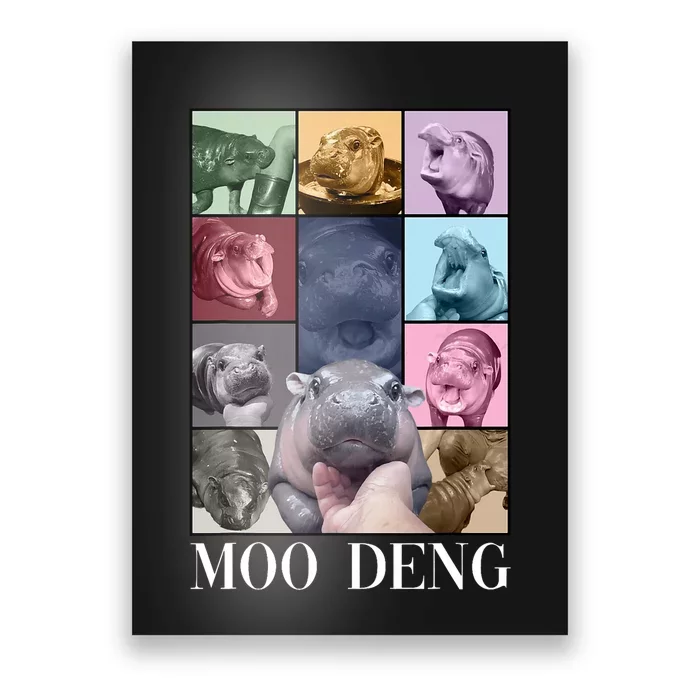 Baby Pygmy Hippo Moo Deng Era Poster