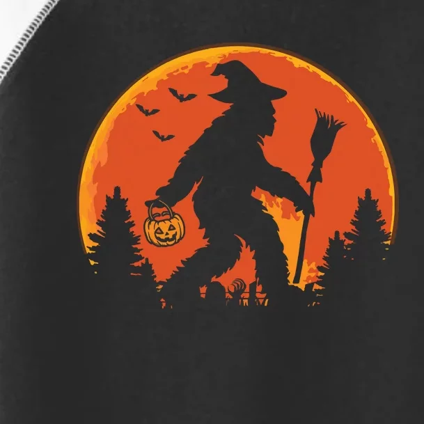 Bigfoot Pumpkin Halloween Costume Sasquatch Toddler Fine Jersey T-Shirt