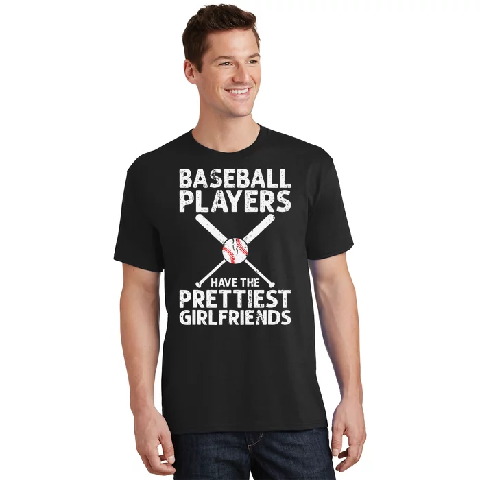 ID Supply Baseball Players Have The Prettiest Girlfriends Tee L