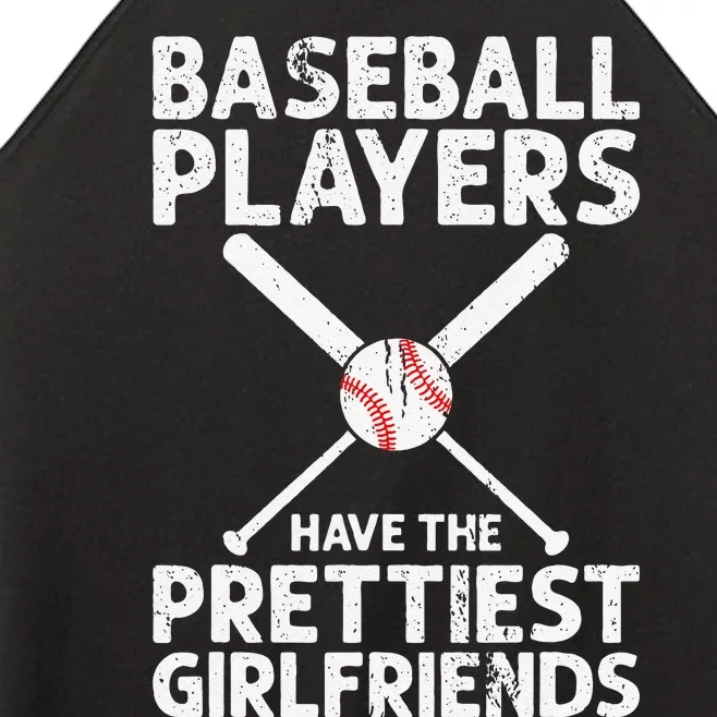 Baseball Players Have The Prettiest Girlfriends Women’s Perfect Tri Rocker Tank