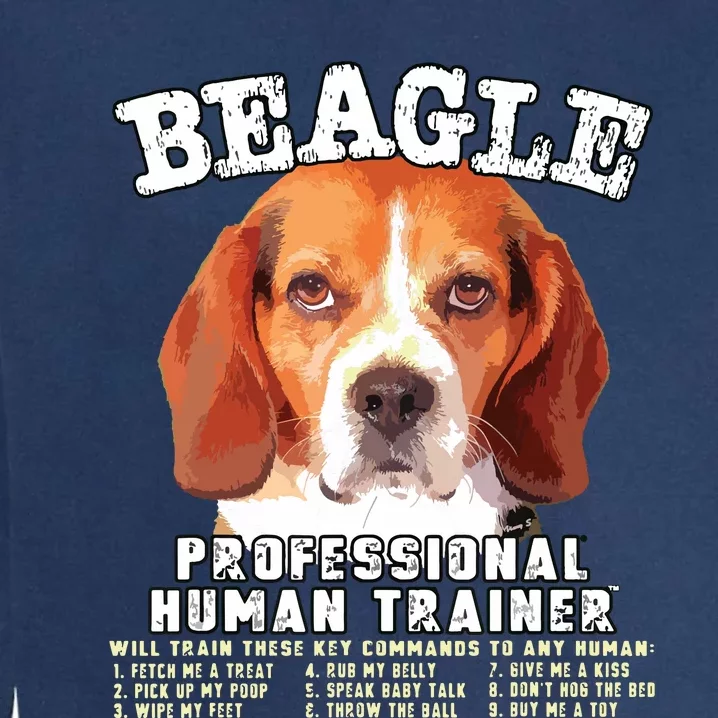 Beagle Professional Human Trainer Garment-Dyed Sweatshirt