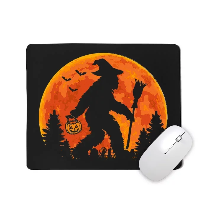 Bigfoot Pumpkin Halloween Costume Sasquatch Mousepad