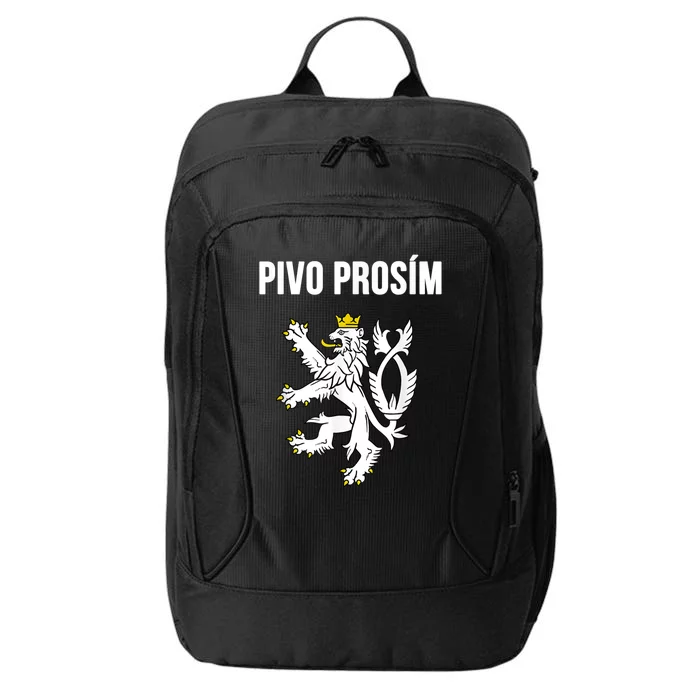 Beer Please In Czech Funny Czech Republic Souvenir City Backpack